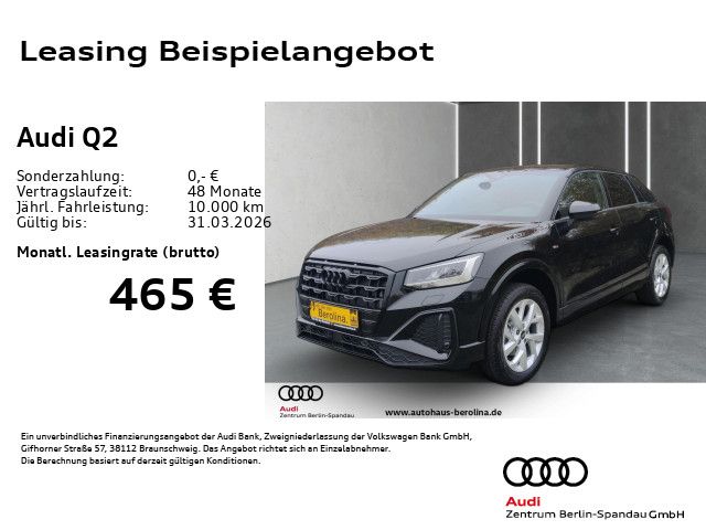 Audi Q2 1.500 km 35.333 &euro; Berlin 13581
