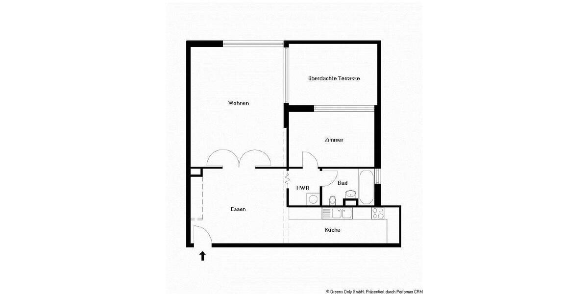 Etagenwohnung Berlin Rosenthal - 2 Zimmer, 80 m&sup2;, 347.000&euro; | Angebot:25676371