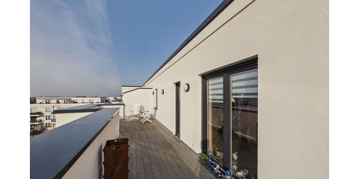 Modern wohnen über den Dächern von Schönefeld – 2-Zimmer-Eigentumswohnung mit großer Dachterrasse - Dachgeschoßwohnung Schönefeld | Angebot:25943309