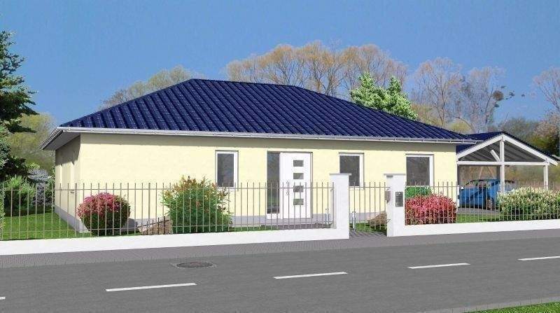 Unterkellerter Bungalow (57 m²) und 2 Garagen zum Abriss auf 900 m² Traumbauland ! Im Alleinauftrag in Panketal