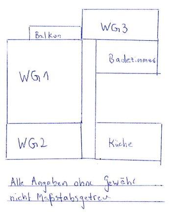 Etagenwohnung Berlin Tempelhof-Schöneberg - 1 Zimmer, 13 m&sup2;, 620&euro; | Angebot:26676820
