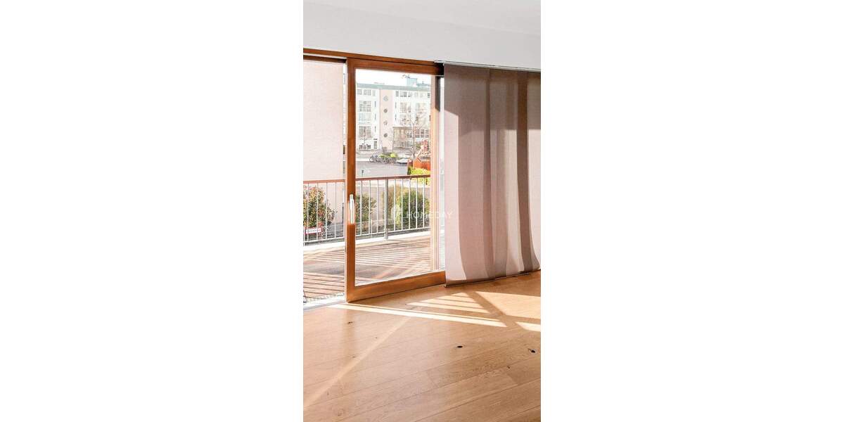 Moderne 2-Zimmer-Wohnung mit Balkon in erstklassiger Wasserlage und Blick auf die Spree 2 zimmer