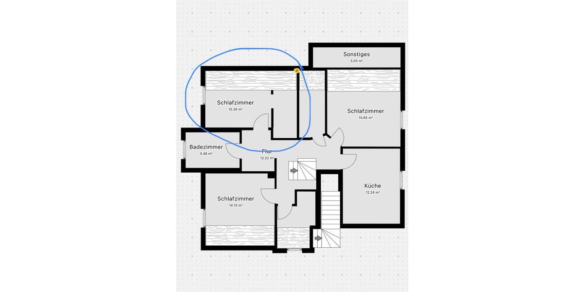Dachgeschoßwohnung Berlin Lichtenberg - 3 Zimmer, 86 m&sup2;, 499&euro; | Angebot:26317826