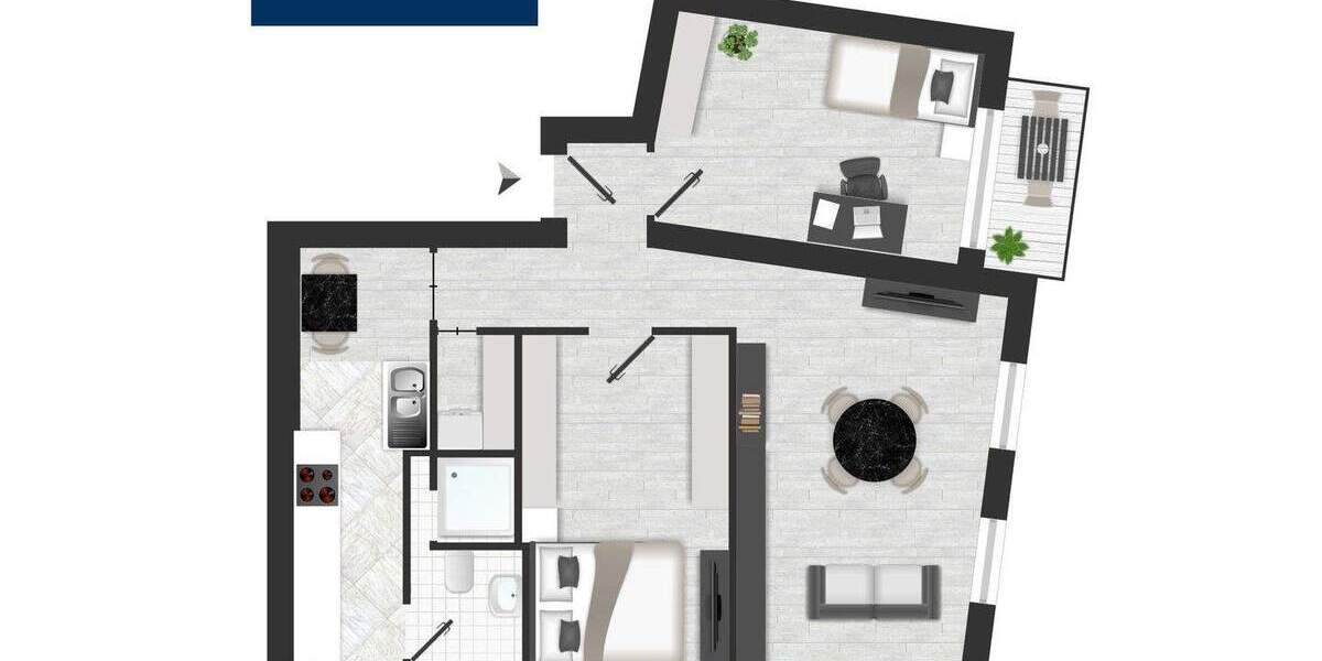 Etagenwohnung Berlin Mariendorf - 3 Zimmer, 77 m&sup2;, 429.500&euro; | Angebot:24286085