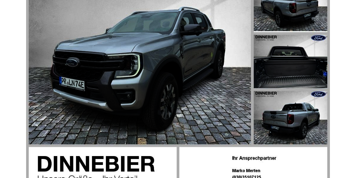 Ford Ranger 7.500 km 55.270 &euro; Potsdam 14482