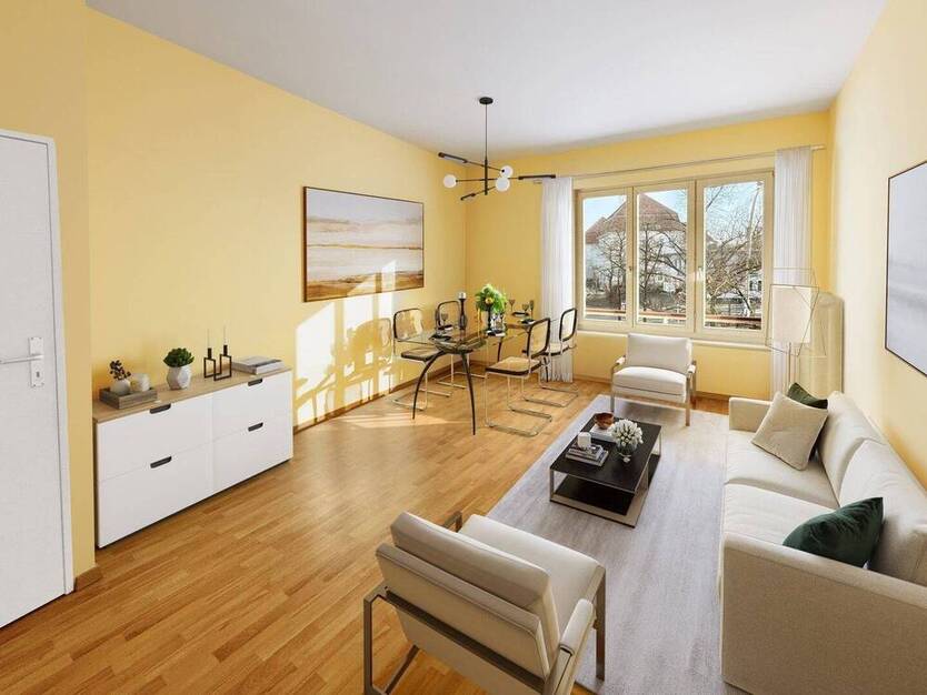 Raffinierter Grundriss mit Süd-Balkon