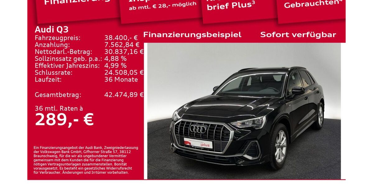Audi Q3 34.100 km 37.500 &euro; Berlin 10587