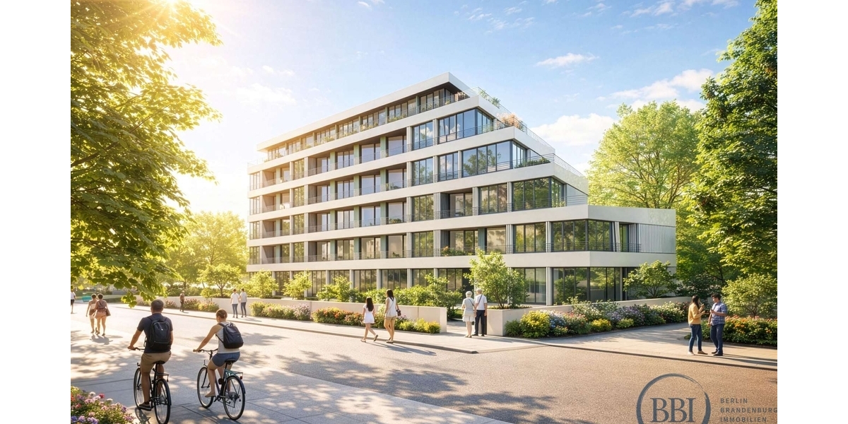 Kompakte Zwei-Zimmer-Neubauwohnung mit Loggia — Effizienzhaus 40, ideal für Kapitalanleger - 2- Berlin Lichtenberg | Angebot:27291324