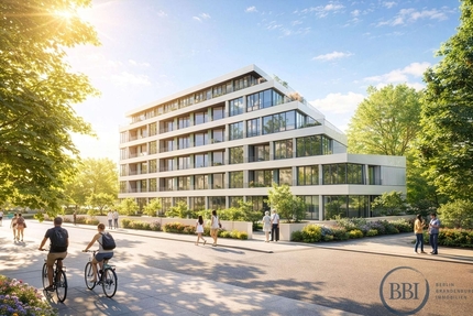 Kompakte Zwei-Zimmer-Neubauwohnung mit Loggia — Effizienzhaus 40, ideal für Kapitalanleger - Wohnung Berlin Lichtenberg | Angebot:27291324