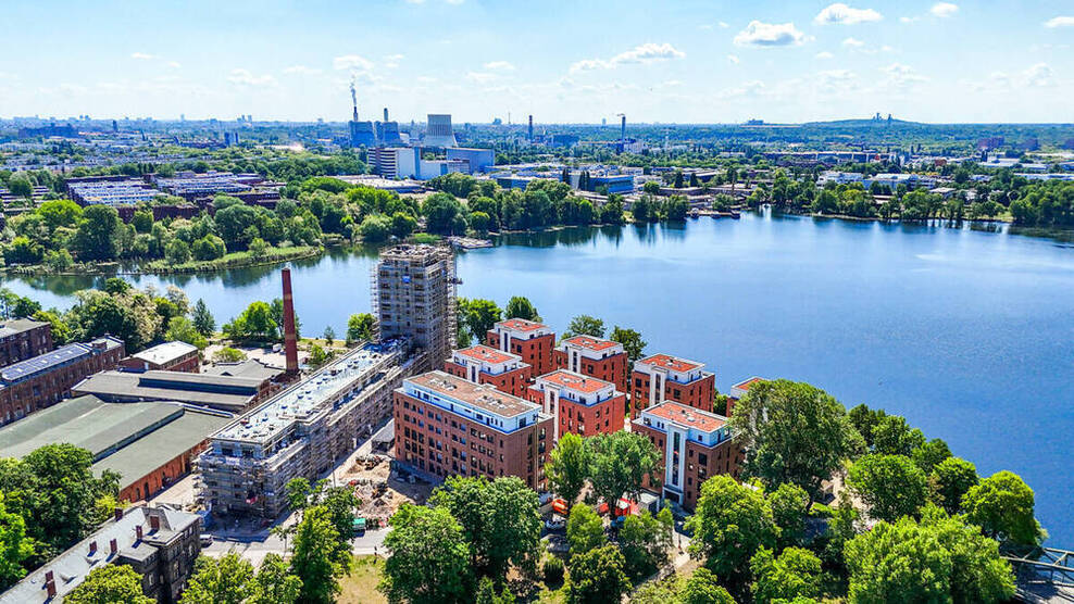 Inselfeeling pur: Exklusiv ausgestattete Gewerbeflächen auf Eiswerder mit Aufzug & Stellplätzen