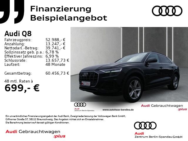 Audi Q8 59.519 km 51.886 &euro; Berlin 13581