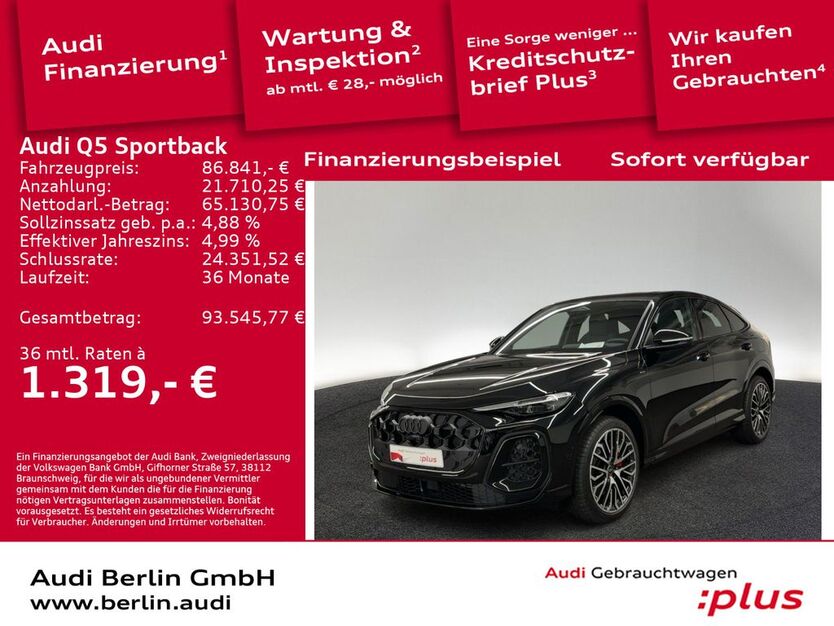 Audi Q5 6.001 km 86.500 € Berlin 12489