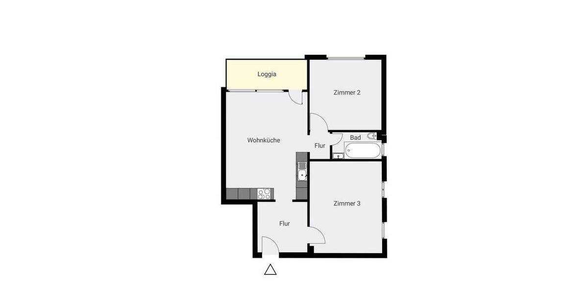 Etagenwohnung Berlin Steglitz - 3 Zimmer, 65 m&sup2;, 330.000&euro; | Angebot:26609269