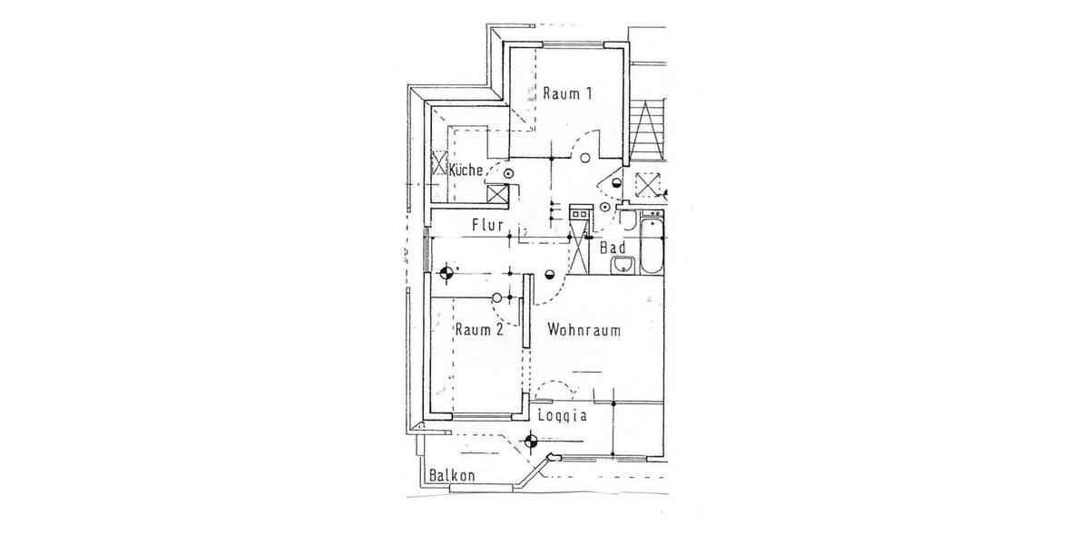 Etagenwohnung Berlin Lichterfelde - 3 Zimmer, 80 m&sup2;, 984&euro; | Angebot:24867146