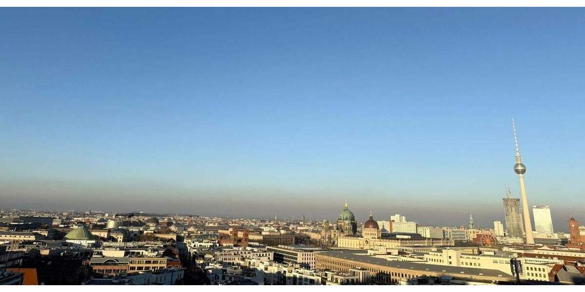 Leben über den Dächern Berlins: Sanierte 3-Zimmer-Wohnung mit zwei Balkonen 3 zimmer