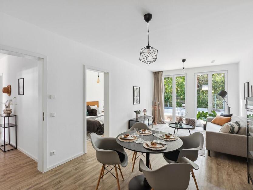 Perfekt für Singles oder Paare! 2-Zimmer Neubau Wohnung in Ludwigsfelde zimmer