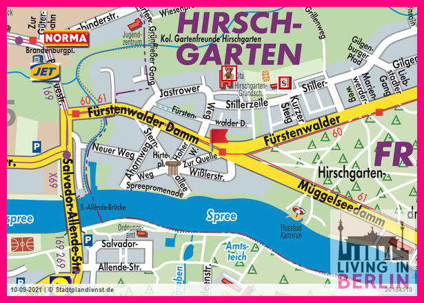 Etagenwohnung Berlin Friedrichshagen - 2 Zimmer, 66 m&sup2;, 1.399&euro; | Angebot:26292745