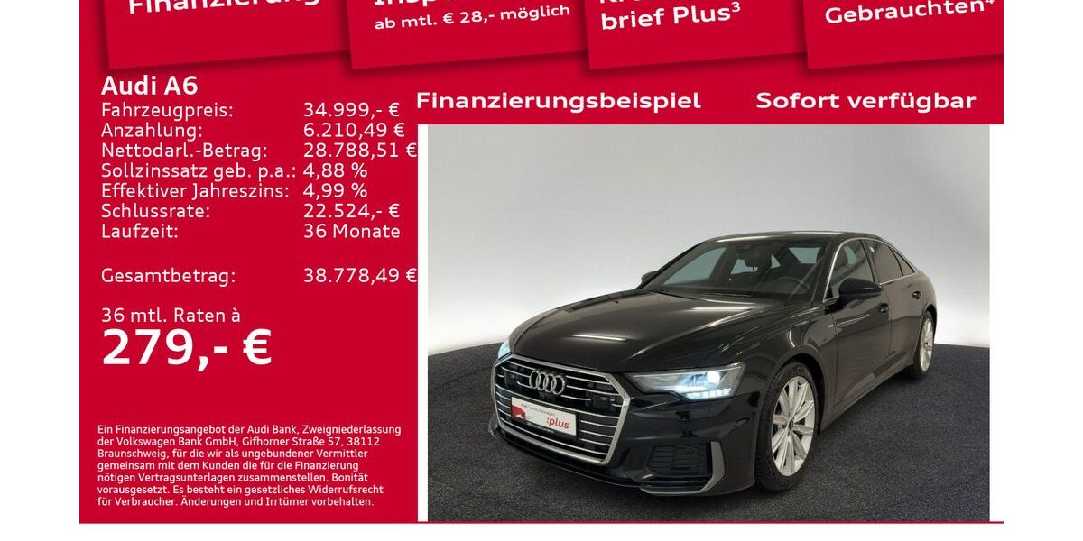 Audi A6 33.950 km 34.999 &euro; Berlin 12489