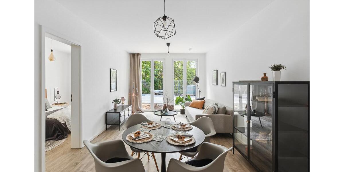 Erdgeschoßwohnung Ludwigsfelde - 2 Zimmer, 63 m&sup2;, 1.010&euro; | Angebot:24845479