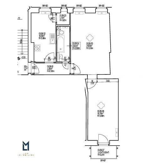 Frisch saniert & bezugsbereit: Elegante Stuckaltbauwohnung in Berlin-Pankow! 2 zimmer