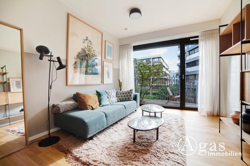 SOFORT EINZIEHEN! Voll möblierte 2 Zimmer Wohnung mit Gartenblick auf ca. 41m² in Mitte! zimmer