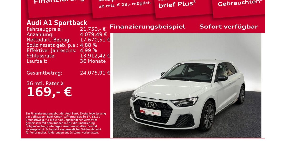 Audi A1 15.900 km 21.750 &euro; Berlin 10587