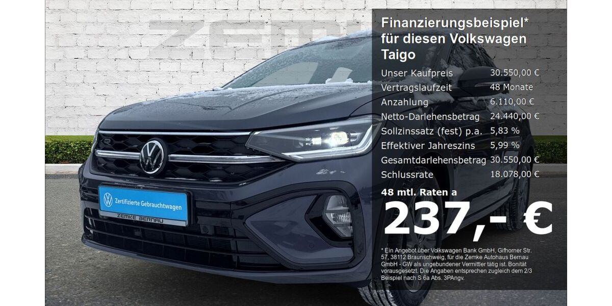VW Taigo 4.863 km 30.550 &euro; Bernau 16321