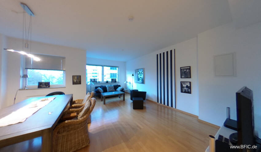 ab November - zeitlich befristet, hochwertig möbliert, hell, ruhig, Süd-Balkon: 2-Zi.-Neubau-Wohnung