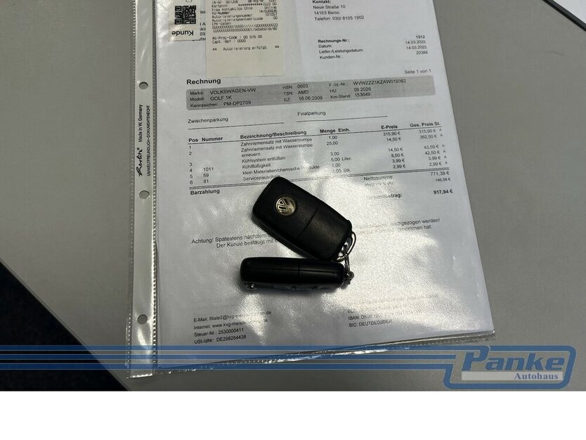 VW Golf Trendline 1.4*2Hand*8Reifen*Klima*Zahnriem 157.606 km 4.990 € Berlin 13187