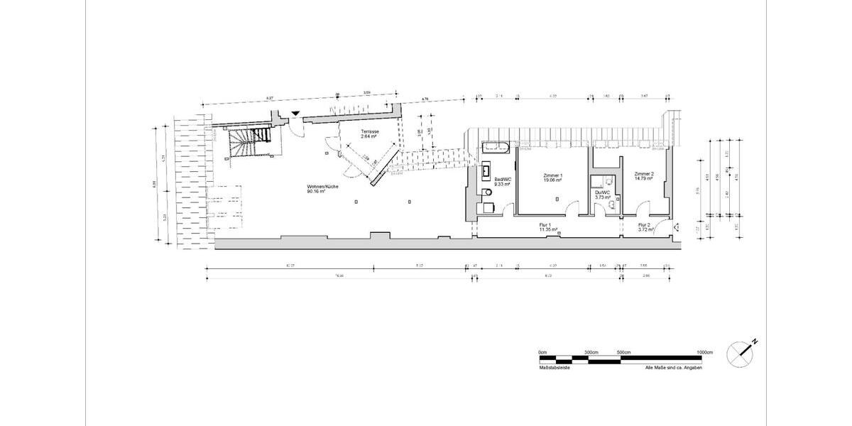 Exklusive und seltene Dachgeschossresidenz 3 zimmer