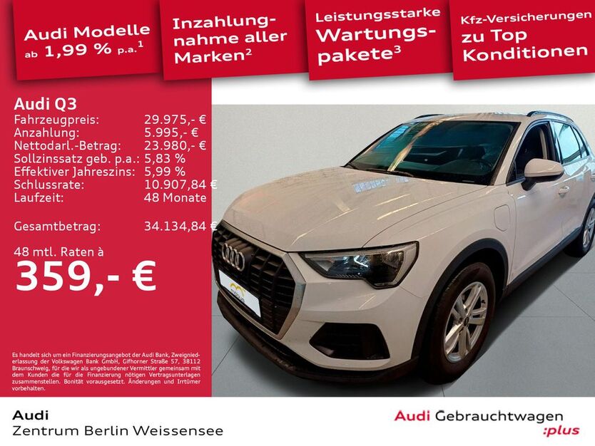 Audi Q3 80.978 km 29.975 € Berlin 13088