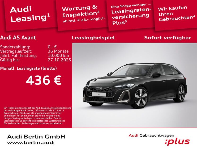 Audi A5 26.142 km 55.900 € Berlin 12489
