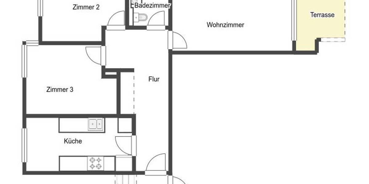 Etagenwohnung Berlin Friedrichsfelde - 3 Zimmer, 83 m&sup2;, 399.000&euro; | Angebot:26570316