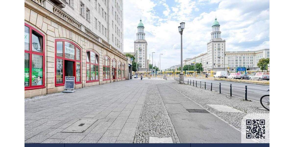 Etagenwohnung Berlin Friedrichshain - 2 Zimmer, 61 m&sup2;, 1.310&euro; | Angebot:25989723