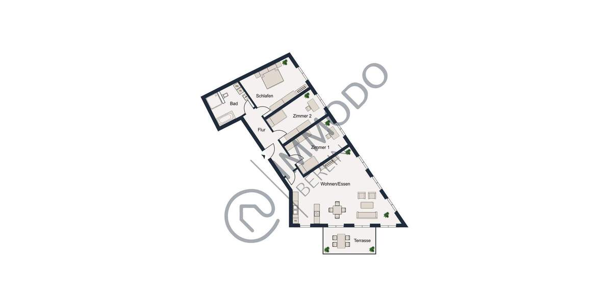 Etagenwohnung Berlin Französisch Buchholz - 4 Zimmer, 125 m&sup2;, 699.000&euro; | Angebot:25902771