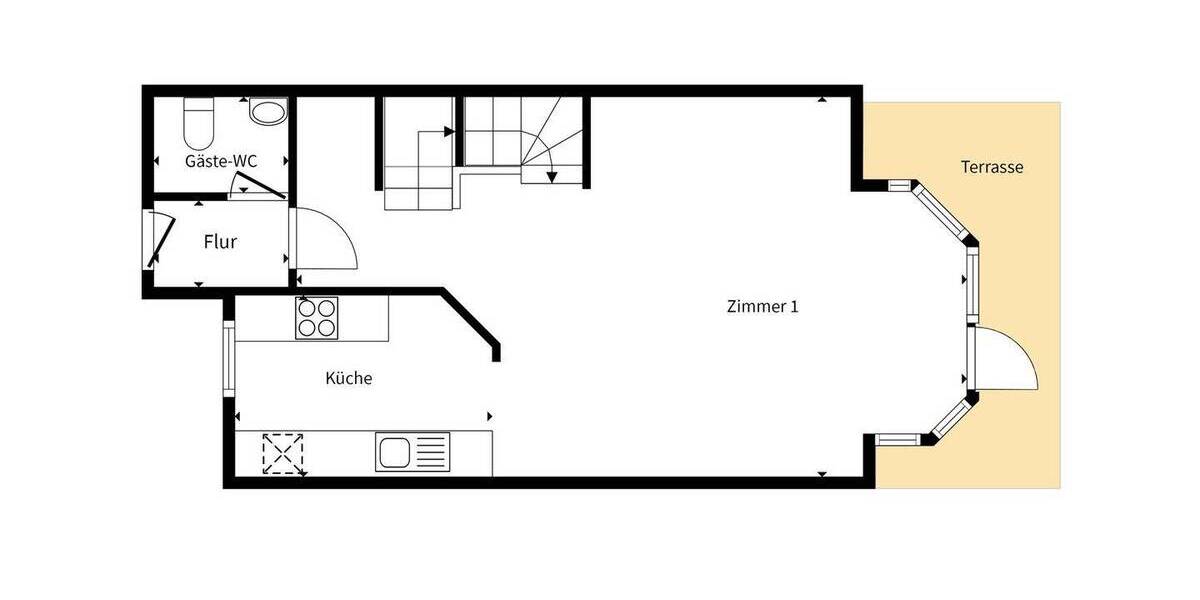 Reihenmittelhaus Berlin Britz - 4 Zimmer, 98 m&sup2;, 479.000&euro; | Angebot:26094706