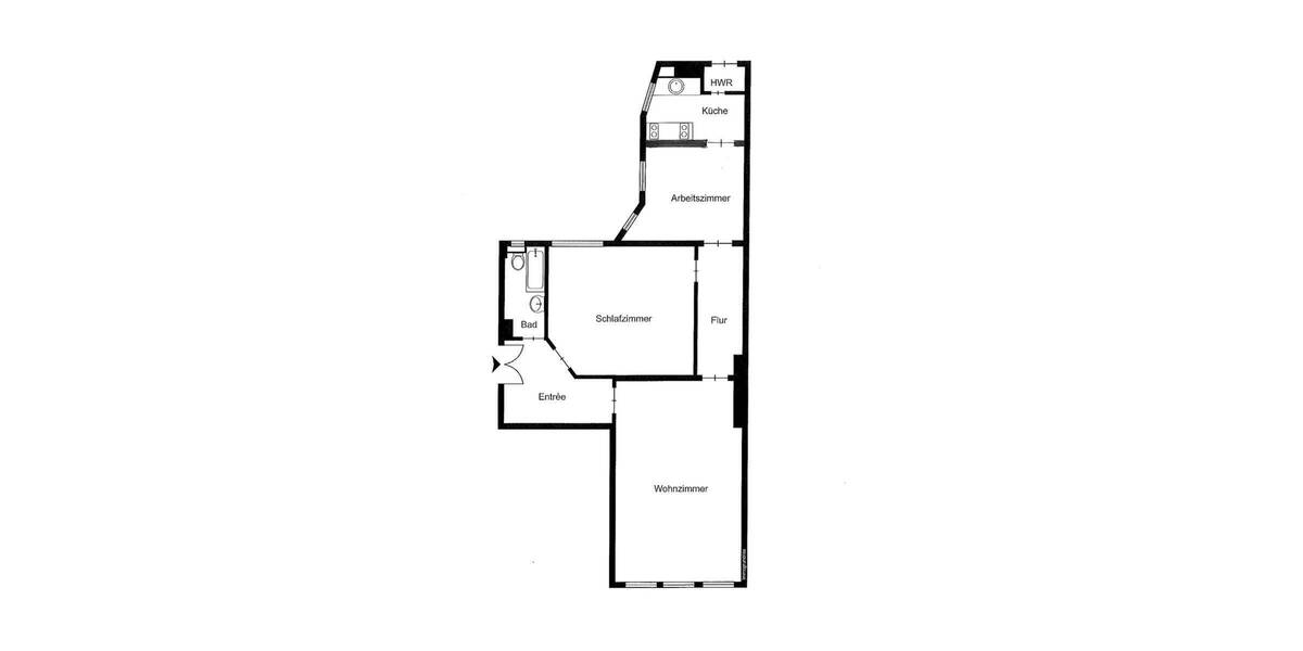 Etagenwohnung Berlin Schöneberg - 3 Zimmer, 96 m&sup2;, 619.000&euro; | Angebot:26515968