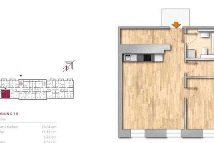 Wohnung Berlin / Buch Buch - 2 Zimmer, 52 m&sup2;, 225.000&euro; | Angebot:24026140