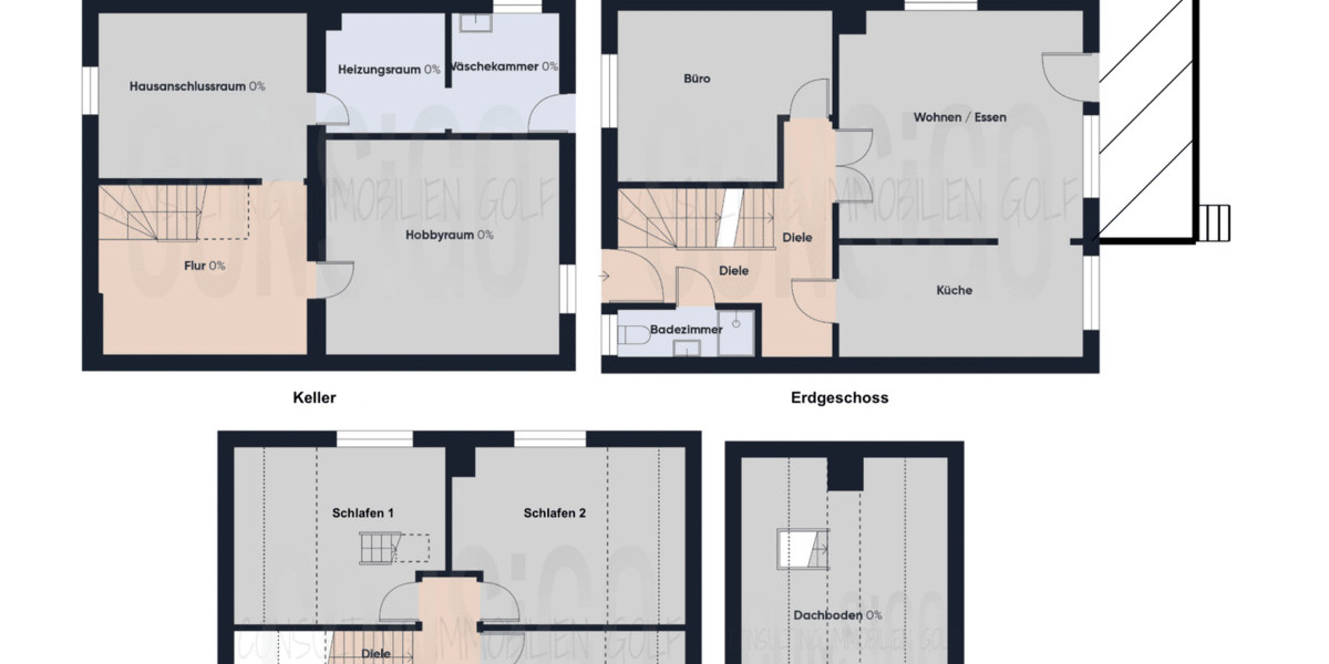 Doppelhaushälfte Berlin Buch - 5 Zimmer, 127 m&sup2;, 492.000&euro; | Angebot:26629308