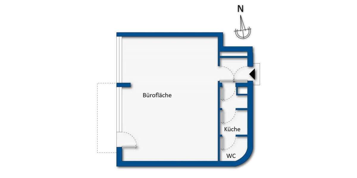 Gewerbeobjekt Berlin Kaulsdorf - 1 Zimmer, 1.145&euro; | Angebot:25769034