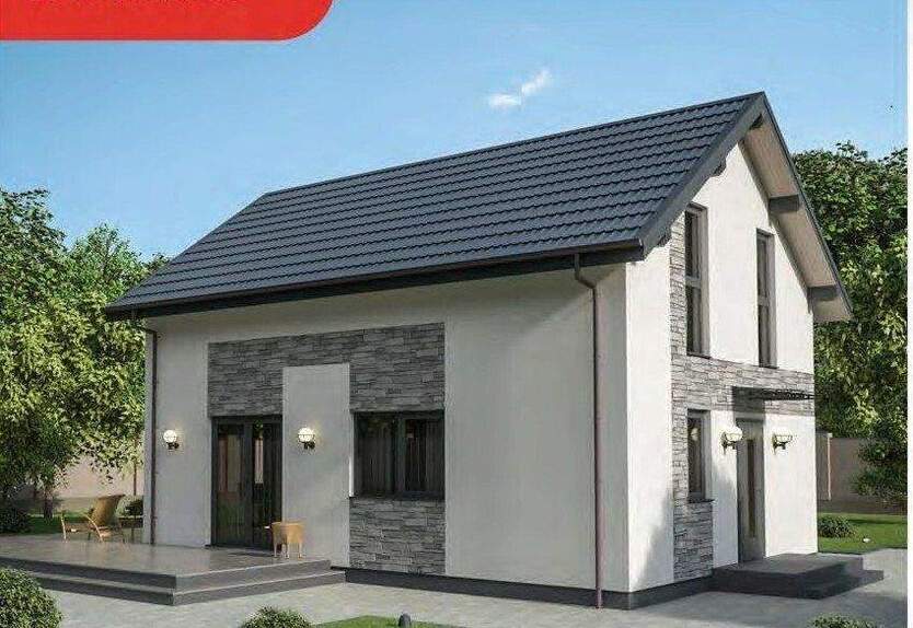 Kleines Baugrundstück + Neubau-Haus zimmer