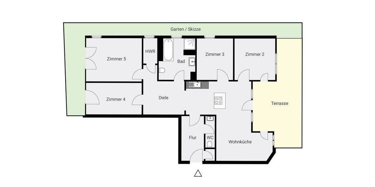 Etagenwohnung Berlin Charlottenburg - 5 Zimmer, 120 m&sup2;, 889.000&euro; | Angebot:26501745