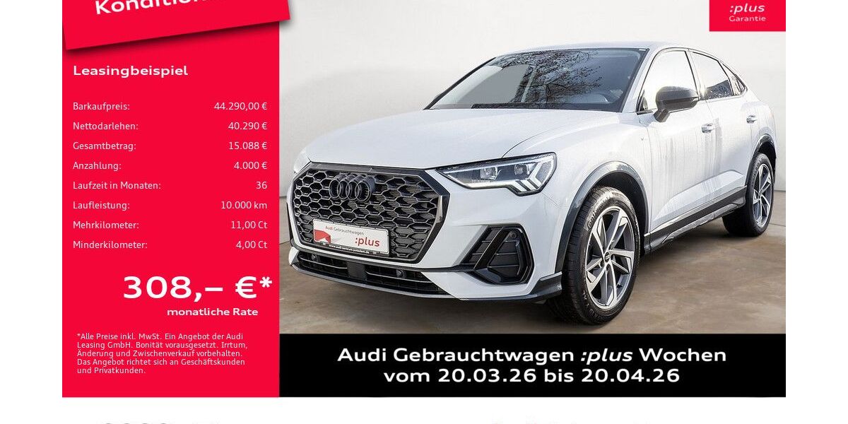 Audi Q3 4.987 km 44.290 &euro; Potsdam 14482