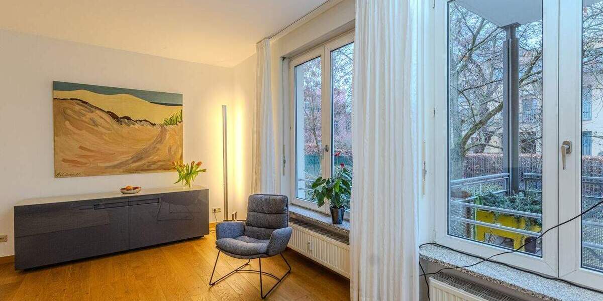 Etagenwohnung Potsdam Berliner Vorstadt - 2 Zimmer, 58 m&sup2;, 364.000&euro; | Angebot:25745580