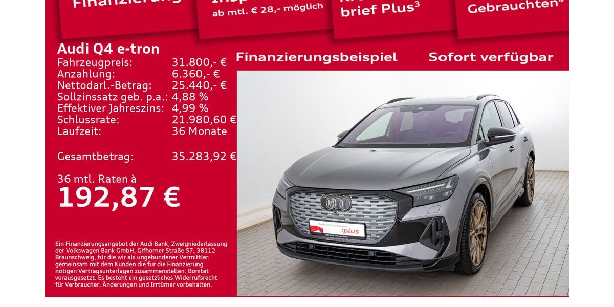 Audi Q4 e-tron 76.450 km 31.800 &euro; Berlin 12489
