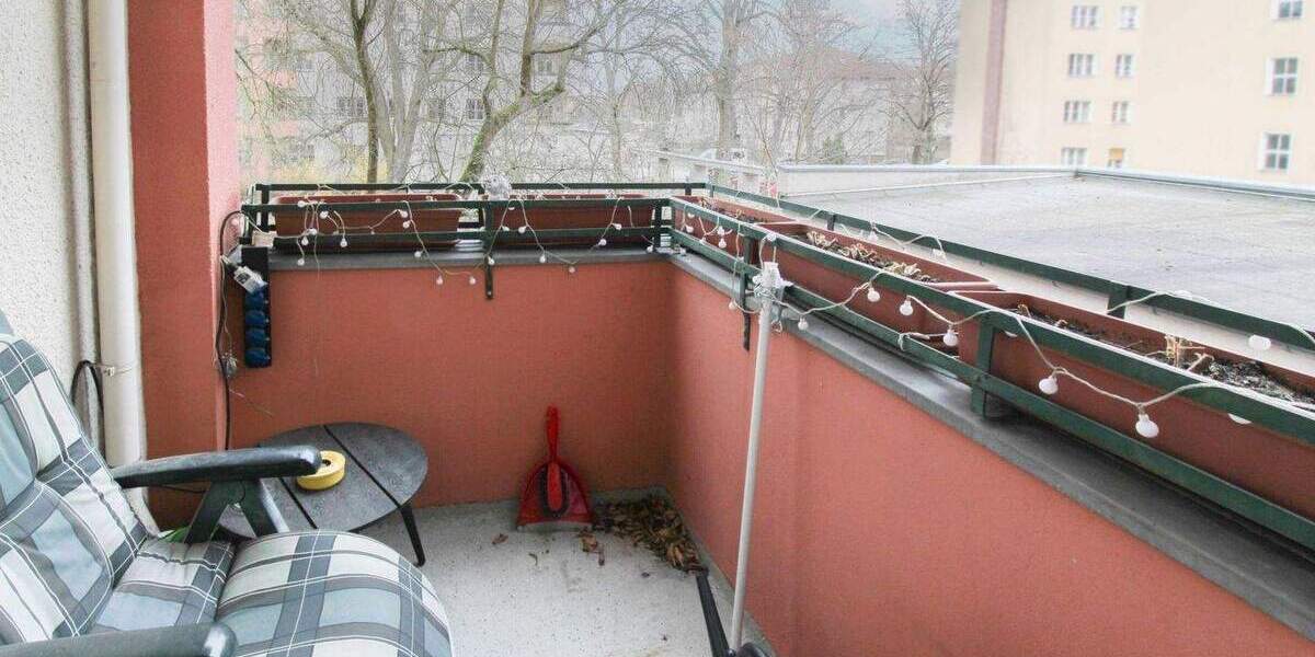 Vermietet: Gepflegte 2-Zimmer-ETW mit Balkon und Kellerabteil im Kissingenviertel (Denkmalschutz) 2 zimmer