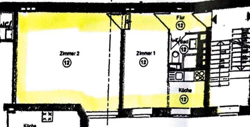 Etagenwohnung Berlin Friedrichshain-Kreuzberg - 2 Zimmer, 59 m&sup2;, 333.000&euro; | Angebot:26807214