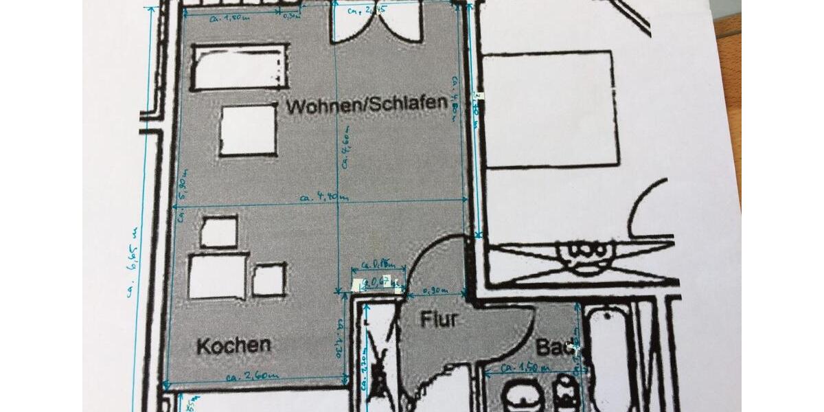 Erdgeschoßwohnung Berlin Mitte - 1 Zimmer, 32 m&sup2;, 182.000&euro; | Angebot:26918921