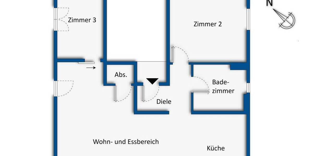 Etagenwohnung Berlin Mahlsdorf - 3 Zimmer, 90 m&sup2;, 389.000&euro; | Angebot:25726938