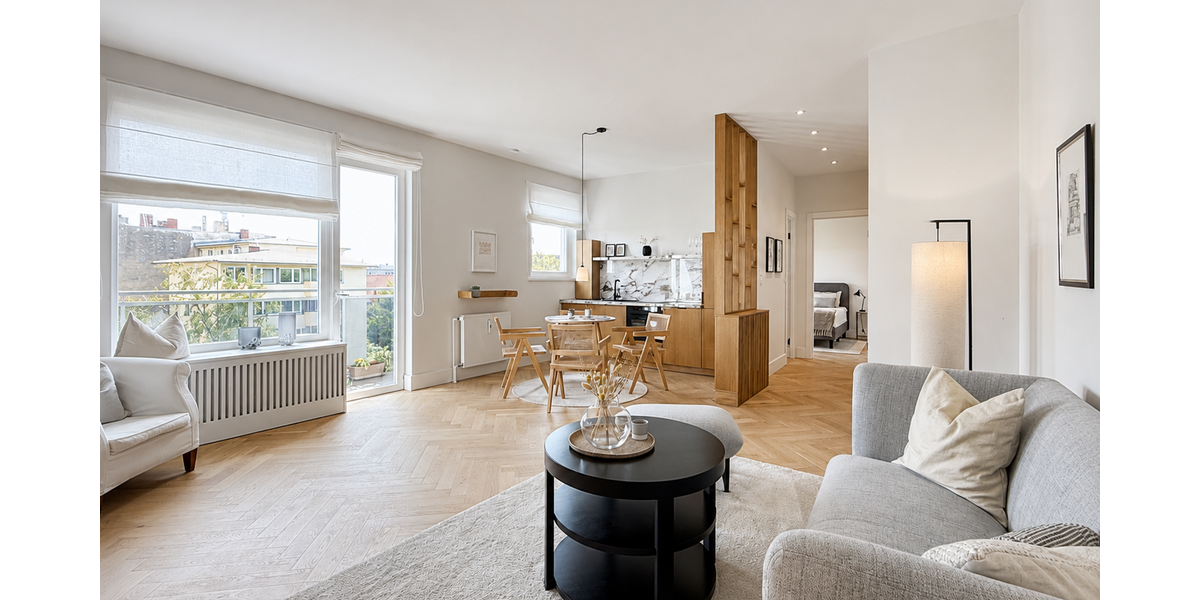 Etagenwohnung Berlin Charlottenburg-Wilmersdorf - 2 Zimmer, 65 m&sup2;, 1.600&euro; | Angebot:27317706